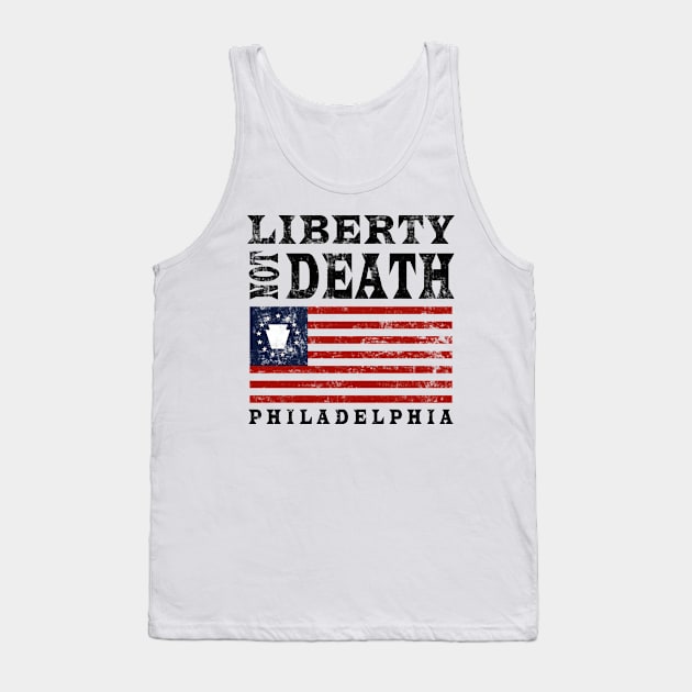 LIBERTY NOT DEAD PHILADELPHIA Tank Top by BLZstore